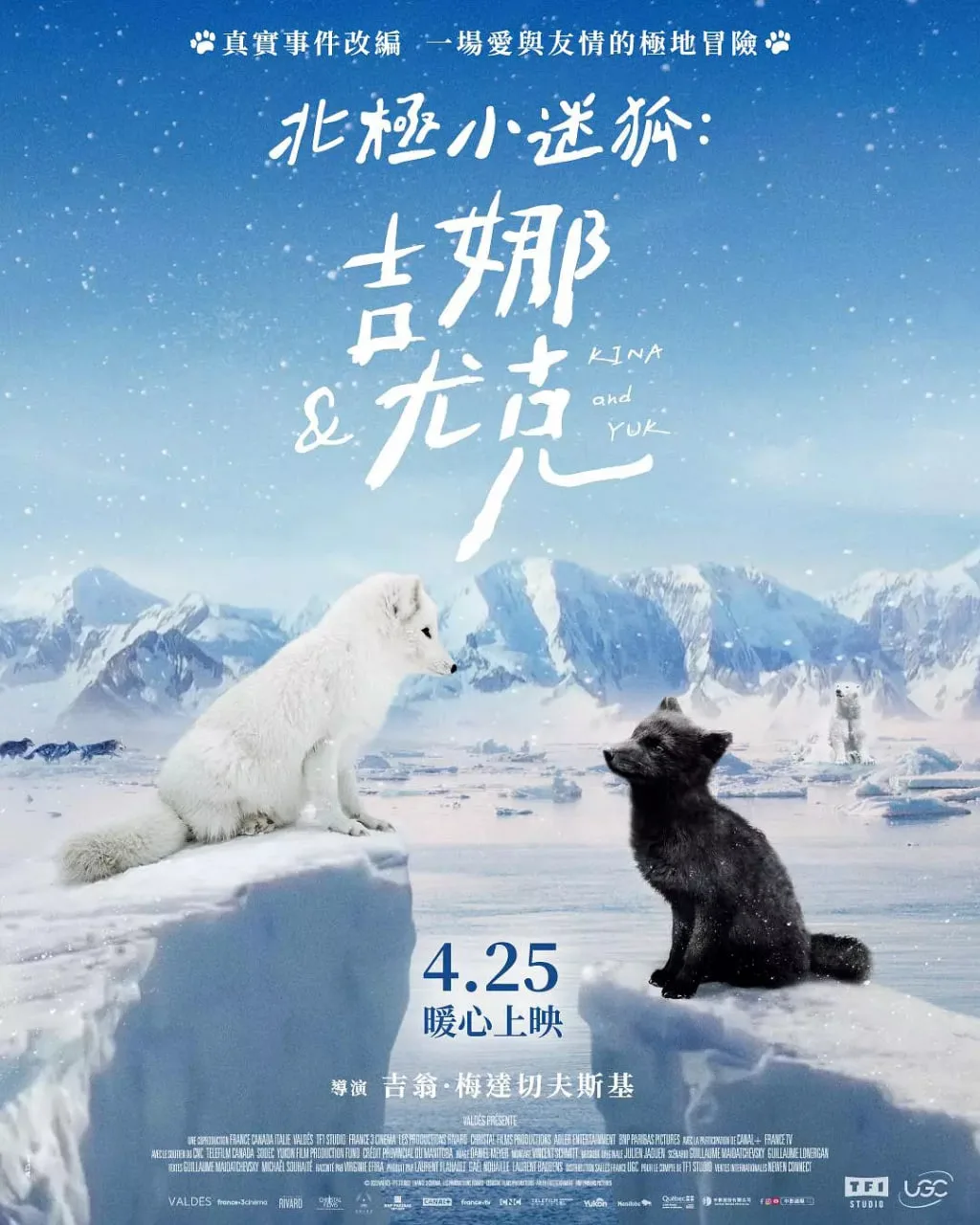 北极小迷狐吉娜，尤克